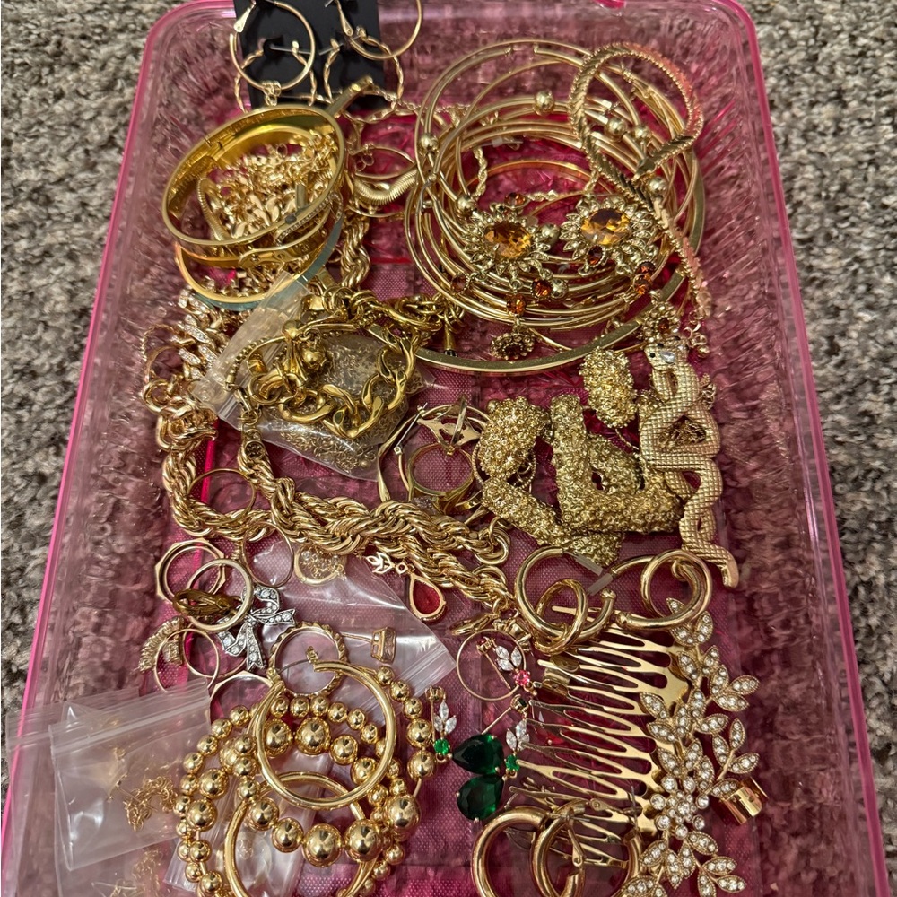Elegant Gold Jewelry Set for Women